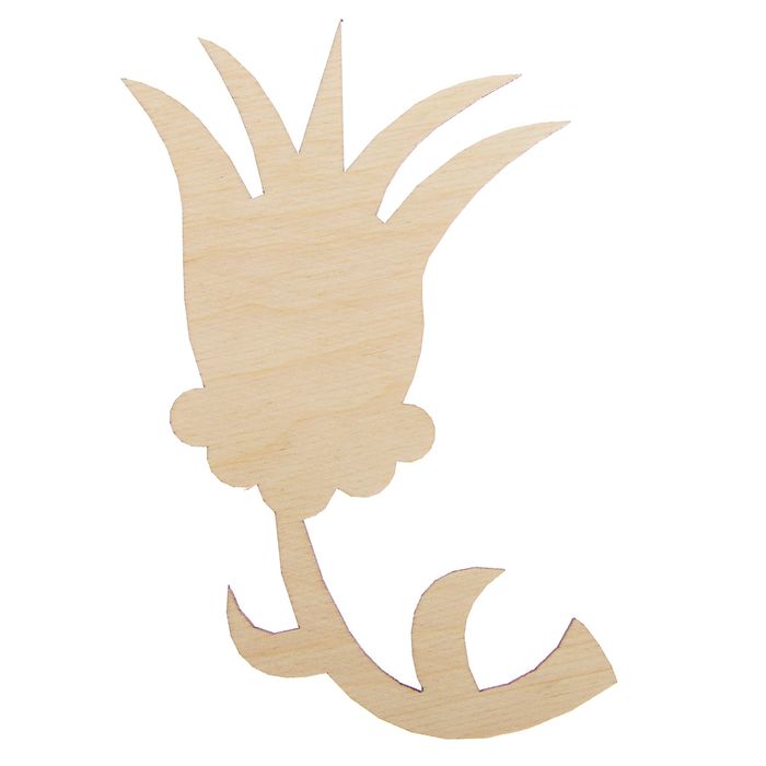 Бирка из фанеры "Тюльпанчик №2" 15см