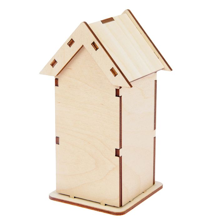 Чайный домик из фанеры "Совенок" (мини) набор 9 деталей