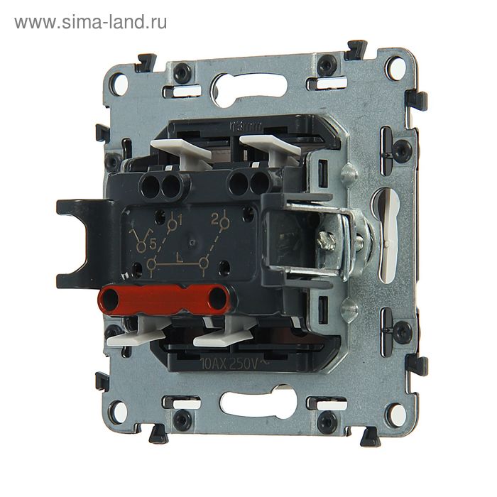 

Выключатель Legrand Valena LIFE 752405, 10 А, 2 клавиши, скрытый, белый