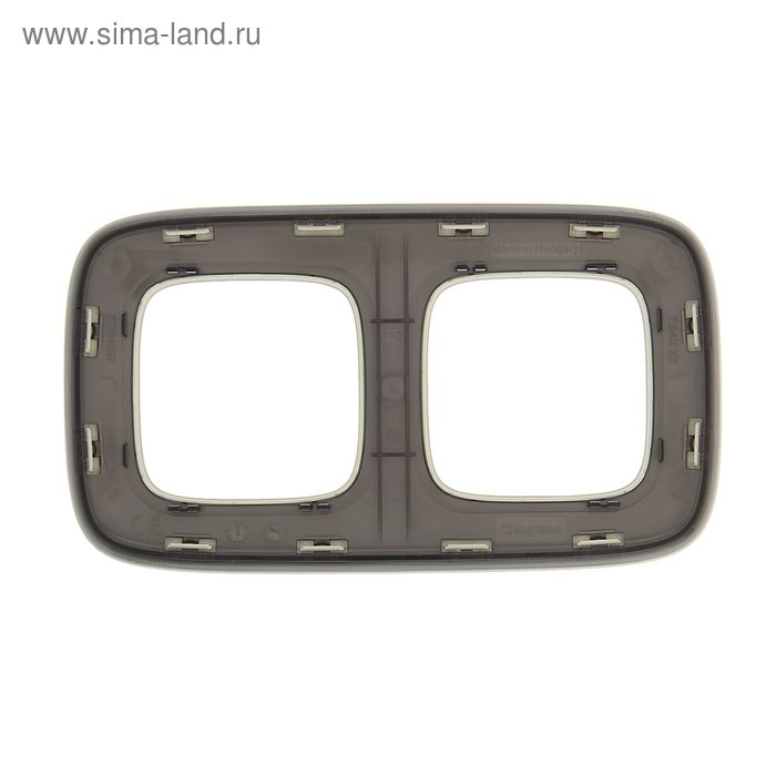 

Рамка Legrand Valena Allure 754312, двухместная, слоновая кость