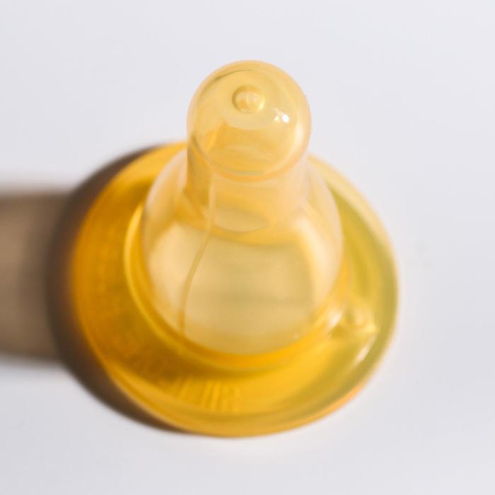 Соска силиконовая классическая со средним потоком, от 0 мес.