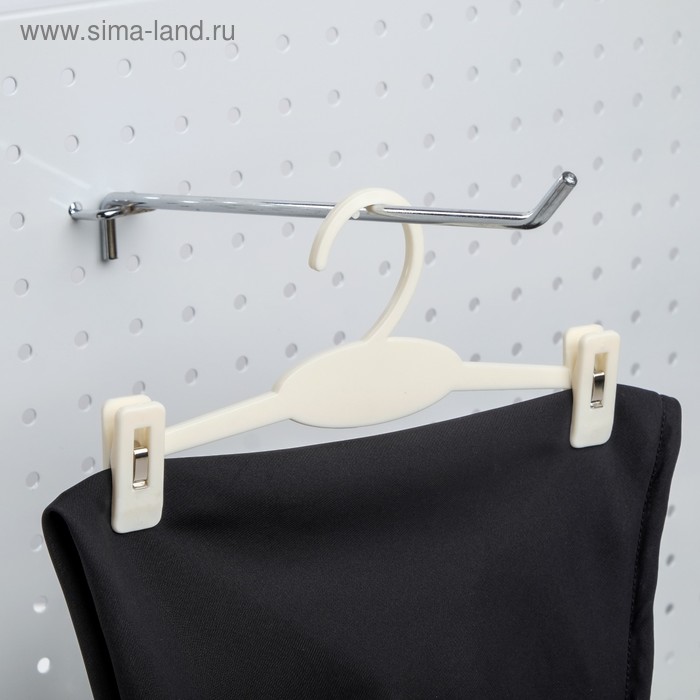 

Плечики для брюк и юбок 20×10 см (фасовка 20 шт.), цвет белый