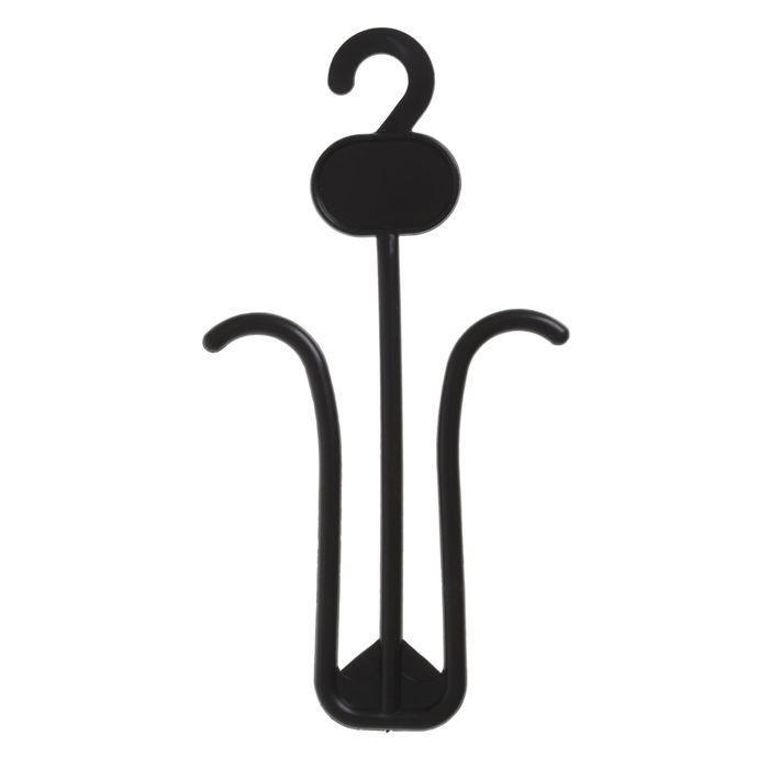 Вешалка для обуви L=19, (фасовка 10 шт), цвет чёрный