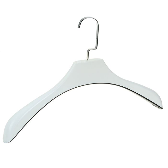 Вешалка-плечики, размер 46-48, цвет бело-черный