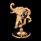 Сувенир «Слон», 3×6×5 см, с кристаллами - Фото 2