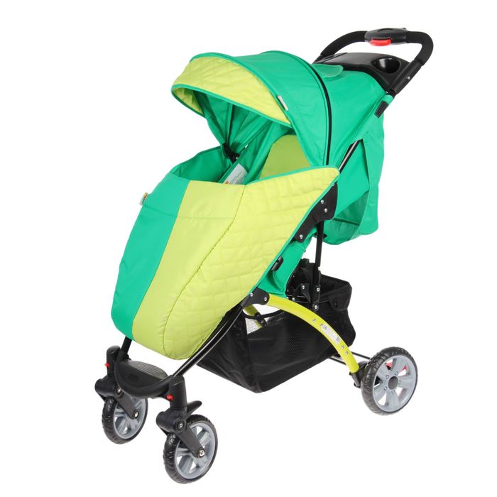 Прогулочная коляска Tetra, цвет зелёный