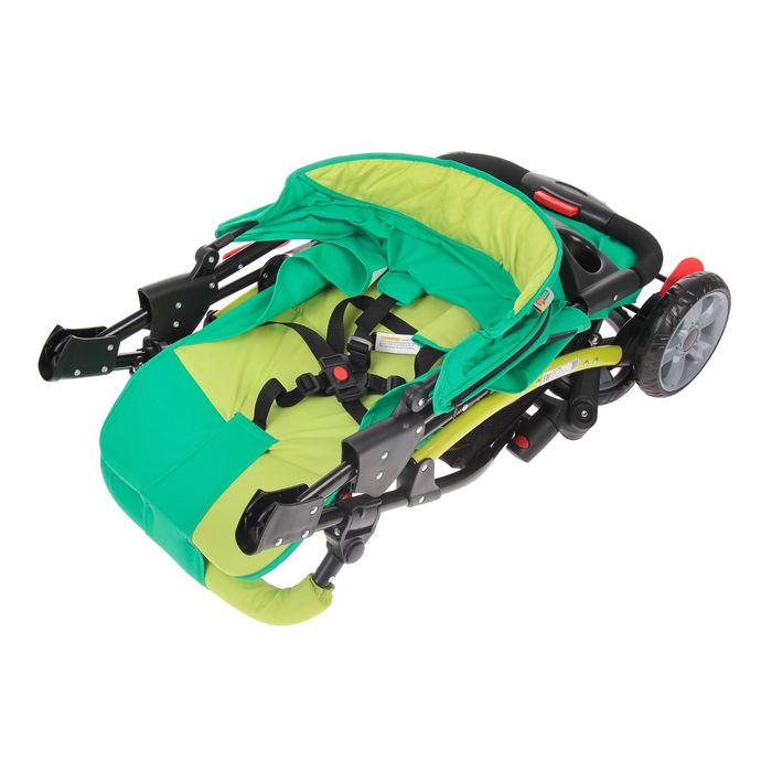 Прогулочная коляска Tetra, цвет зелёный