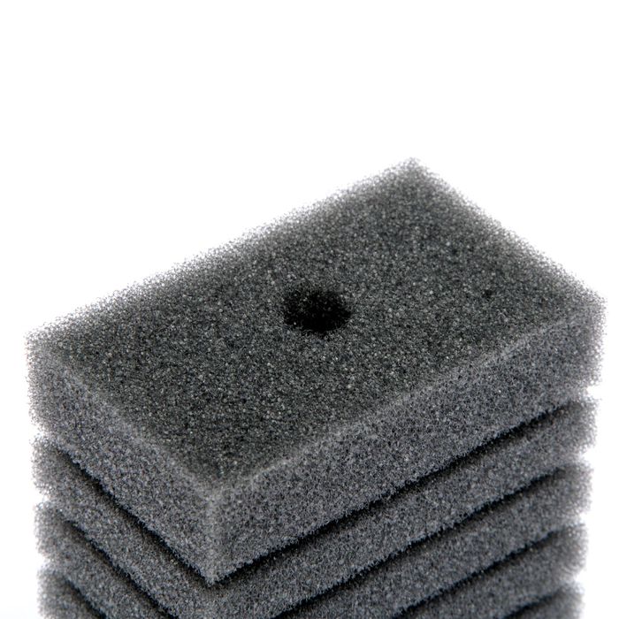 Губка прямоугольная запасная для фильтра турбо №12, 14х10х6 см