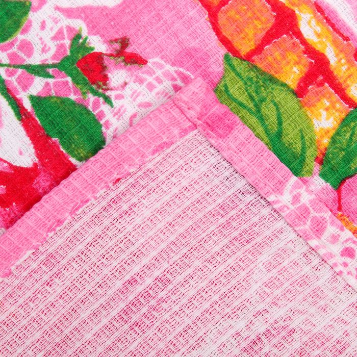 Полотенце вафельное "Любимая мамочка" 35х60 см,100% хлопок 160 г/м2