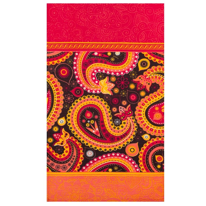 Полотенце вафельное "Пейсли" 35х60 см,100% хлопок 160 г/м2