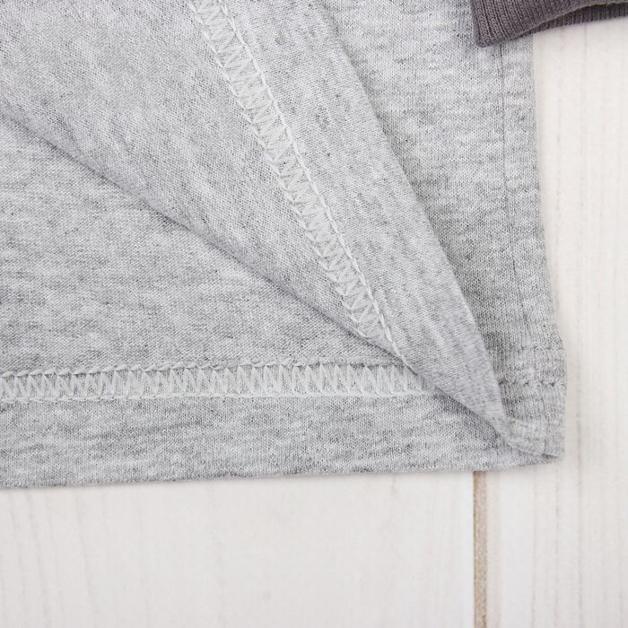 Пижама для мальчика, рост 86 см, цвет серый