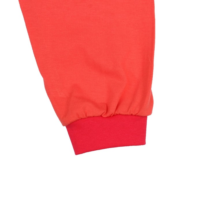 Пижама для девочки, рост 86 см, цвет корралловый