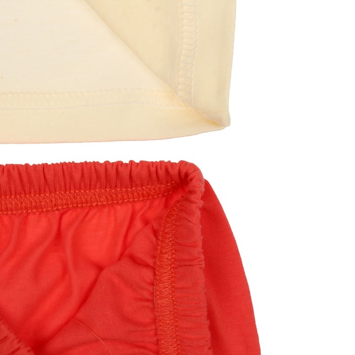 Пижама для девочки, рост 86 см, цвет корралловый