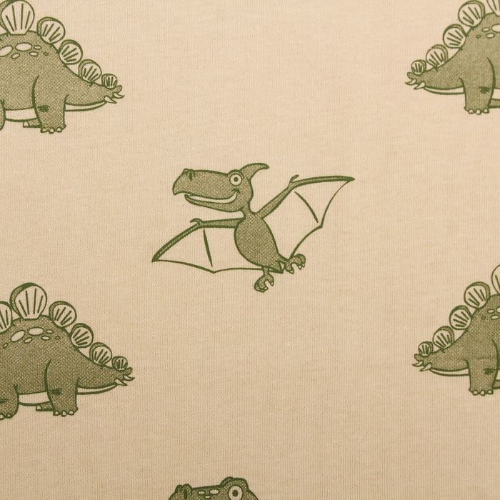 Пижама для мальчика, рост 92 см, цвет молочно-кофейный