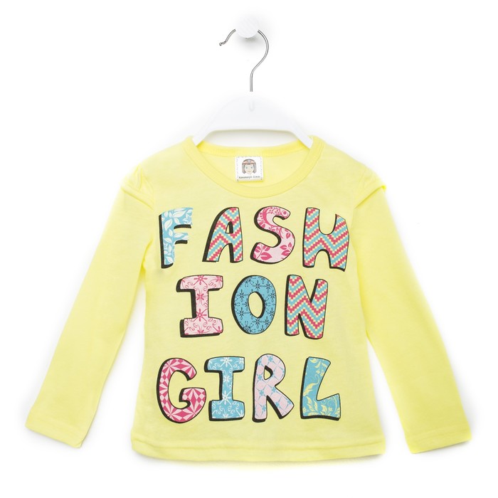 Джемпер для девочки, рост 92 см, цвет жёлтый