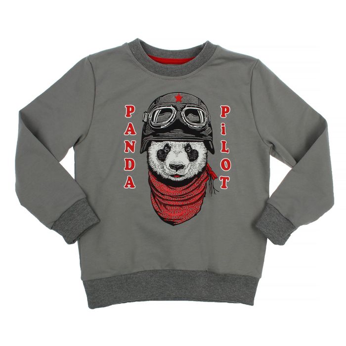 Джемпер для мальчика, рост 116 см, цвет серый