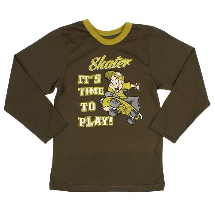 Джемпер для мальчика, рост 128 см, цвет фисташковый