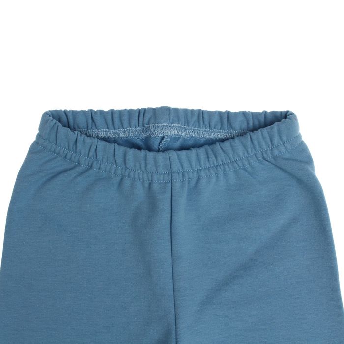 Легинсы для девочки, рост 128 см, цвет голубой