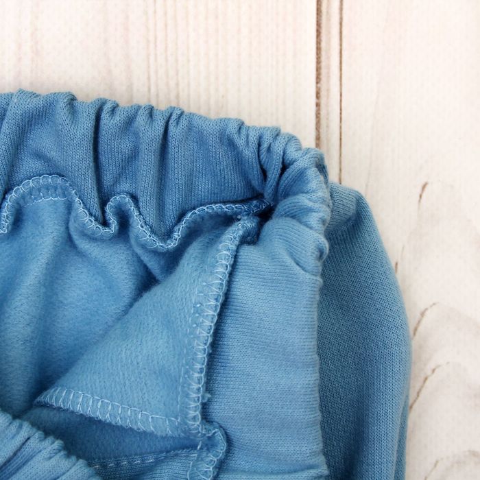 Брюки для мальчика, рост 80 см, цвет голубой