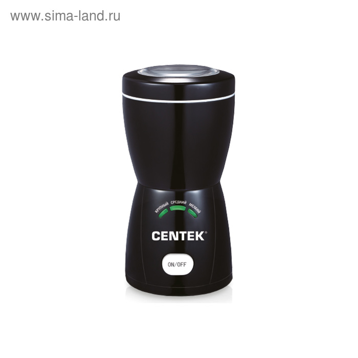 Кофемолка Centek CT-1354 BL, электрическая, 250 Вт, 80 г, чёрная