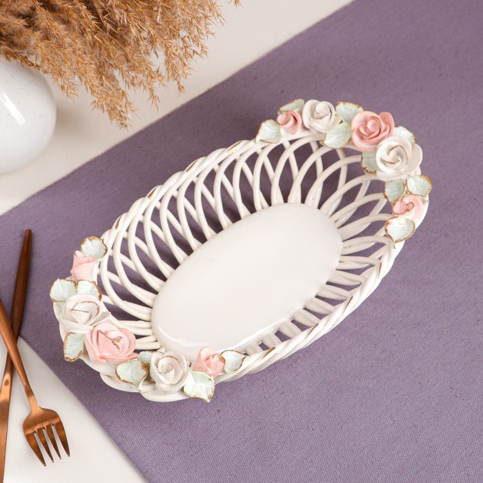 Конфетница "Купеческая" лепка