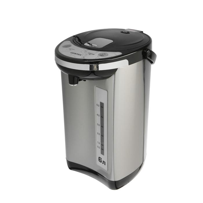 Термопот Centek CT-1084, 800 Вт, 6 л, стальной корпус, индикация включения