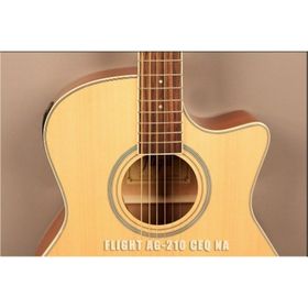 Электроакустическая гитара FLIGHT AG-210 CEQ NA от Сима-ленд