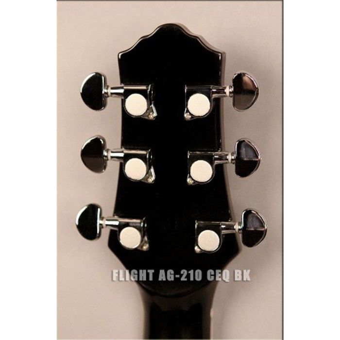 Электроакустическая гитара FLIGHT AG-210 CEQ BK