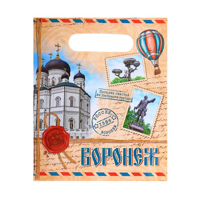 Пакет полиэтилен «Воронеж», почтовый, 17 х 20 см