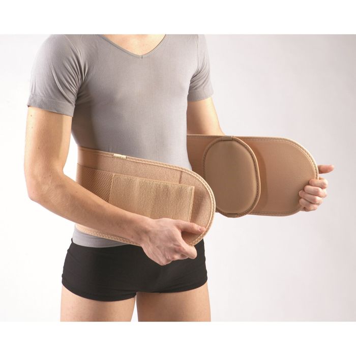 Бандаж ортоп. грыжевой пупочный бежевый (20 см.) , размер: S