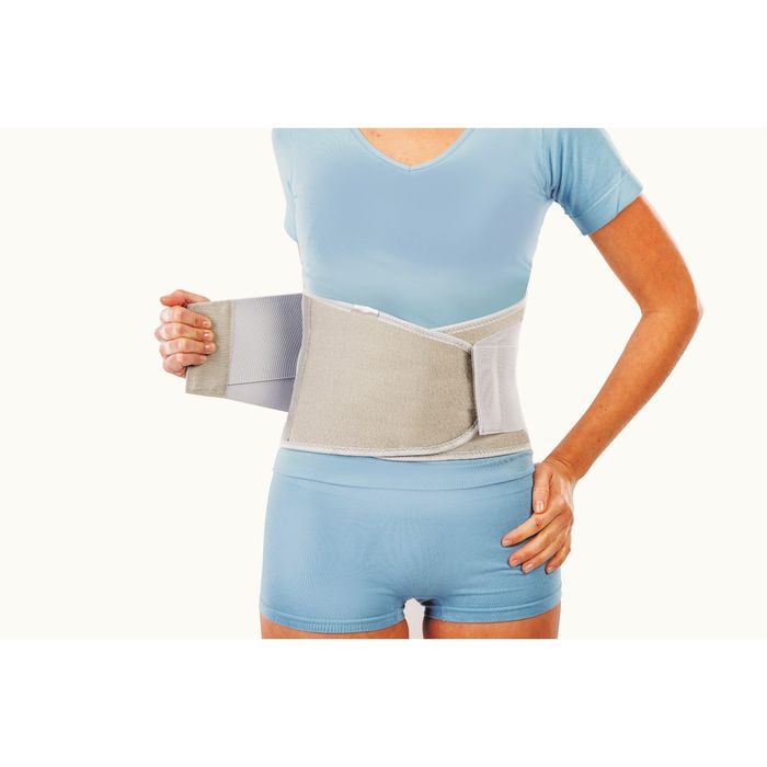 Корсет ортоп.коррект. противорадикулитный п/ж серый 20 см, размер: XL (115-140)