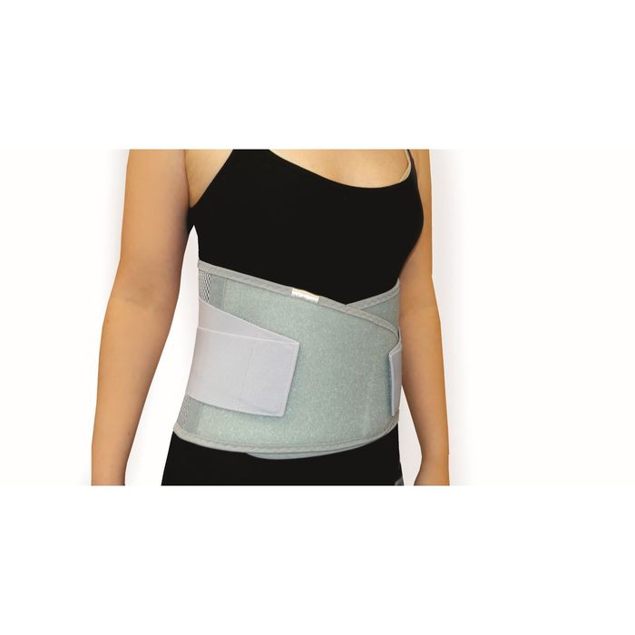 Корсет ортоп.коррект. противорадикулитный 6 ребер серый 25 см, размер: M (75-100)