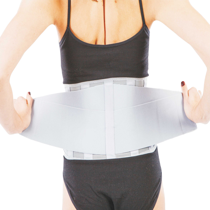 Корсет ортоп.коррект. противорадик. 6 ребер черный, 25, размер: S (55-80)