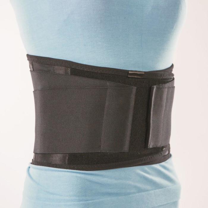 Корсет ортоп.коррект. противорадикулитный жесткий черный, 20 см, размер: XL (115-140)