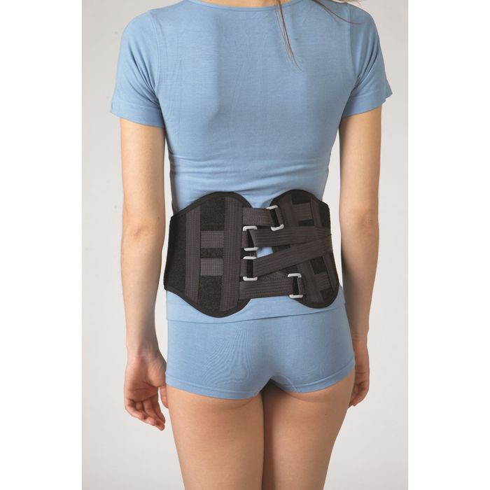 Корсет ортоп.коррект. пояснично-крестцовый, черный, 20 см, размер: S(65-85)