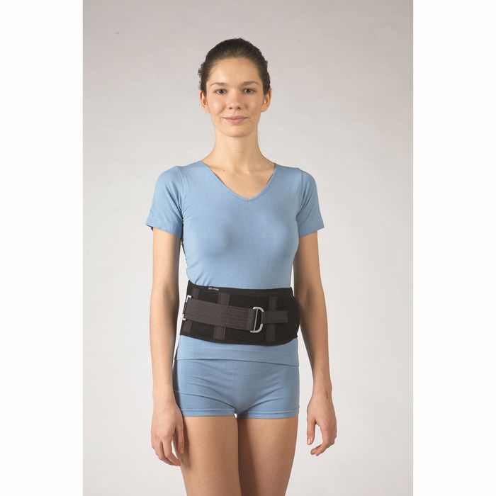 Корсет ортоп.коррект. пояснично-крестцовый, черный, 20 см, размер: S(65-85)