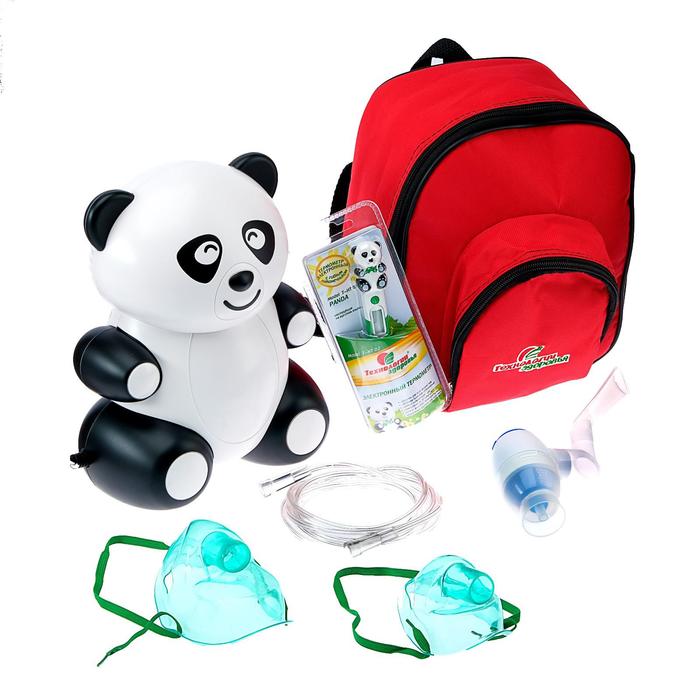 Ингалятор(небулайзер) компрессорный "Панда" с сумкой и термометром в комплекте