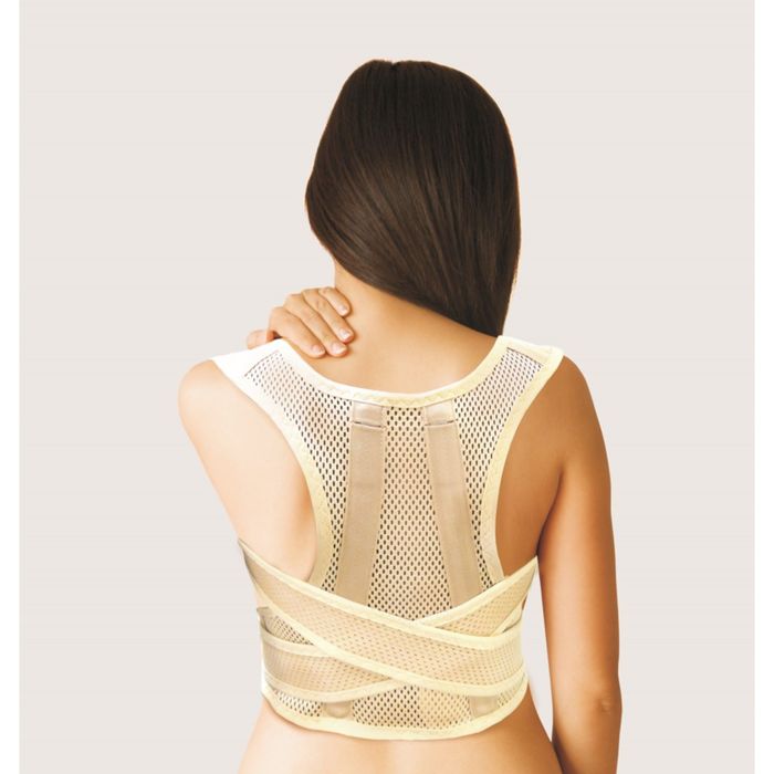 Корсет орт.корректирующий дет, беж(корректор осанки 2 ребра), размер: XXXS-22см(45-60)