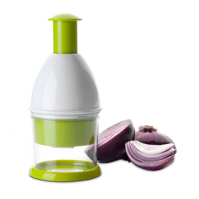 Измельчитель для овощей, пластик, нержавеющая сталь