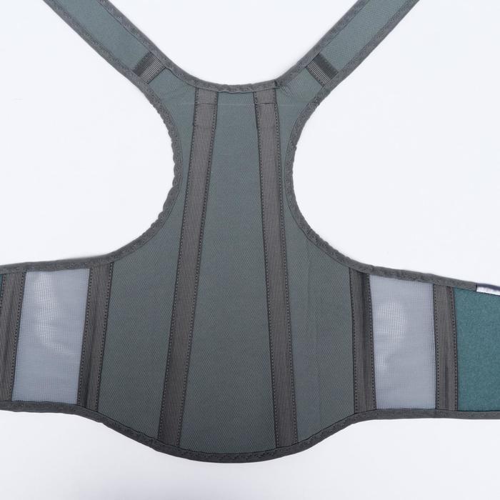 Корсет орт.корректирующий, серый (корректор осанки 2 ребра), размер: L-49см (90-100)