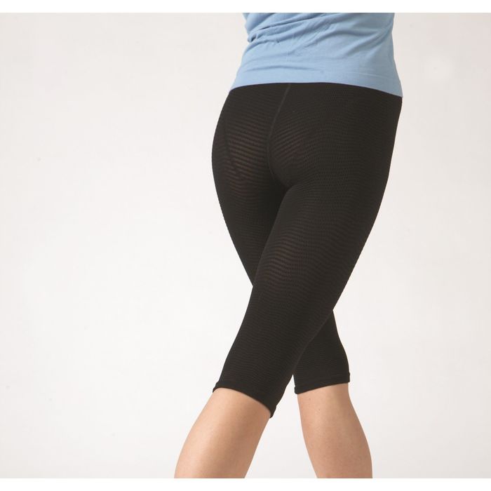 Леггинсы ниже колена (бриджи антицеллюлитные FITNESS), размер: S (рост: 150-160 см, вес: до 65 кг)