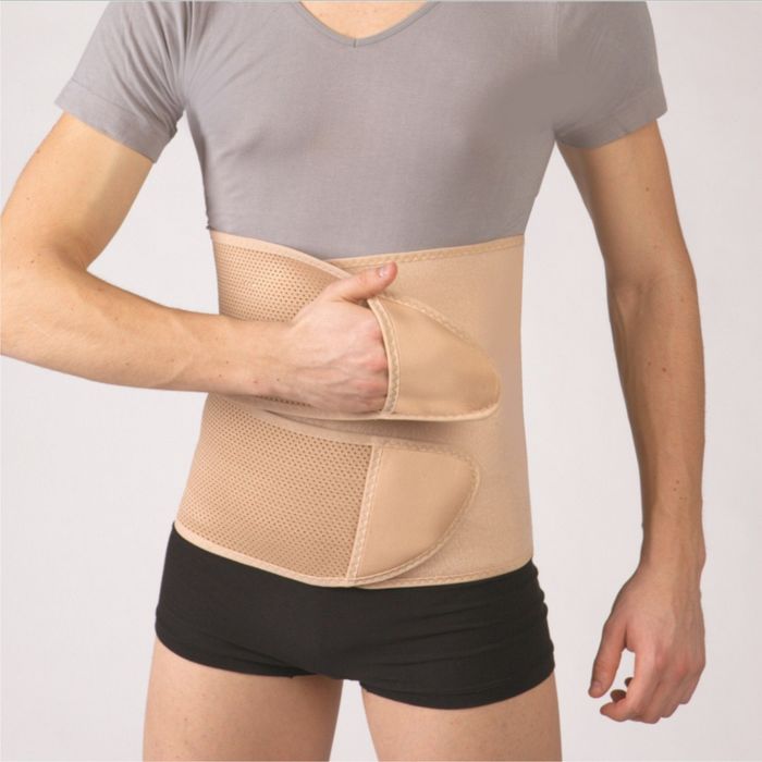 Бандаж ортоп. послеоперационный бежевый (30 см.) 2-х панельный , размер: M