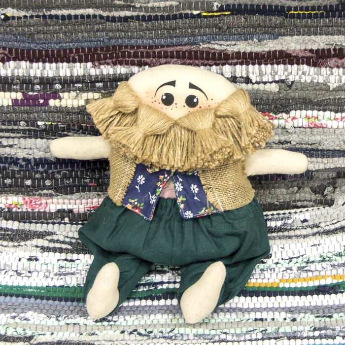 Кукла текстильная "Бородулька"