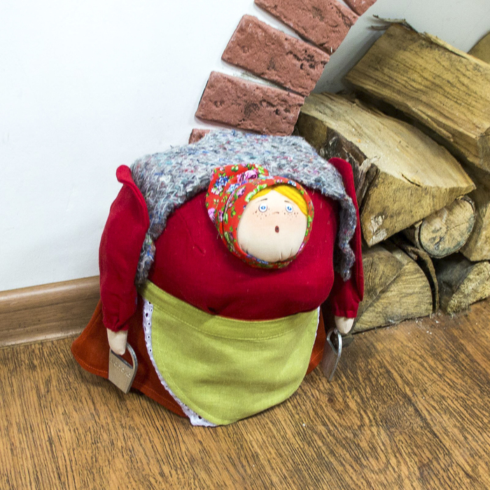 Кукла текстильная "Russian Baba"