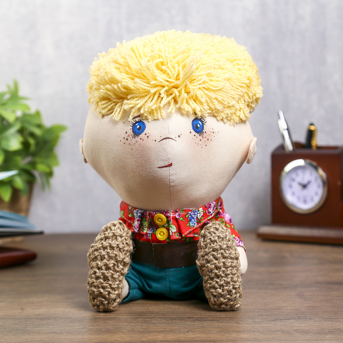 Кукла текстильная "Russian Malchik"