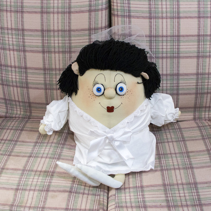 Кукла текстильная "Невесточка Эллочка"