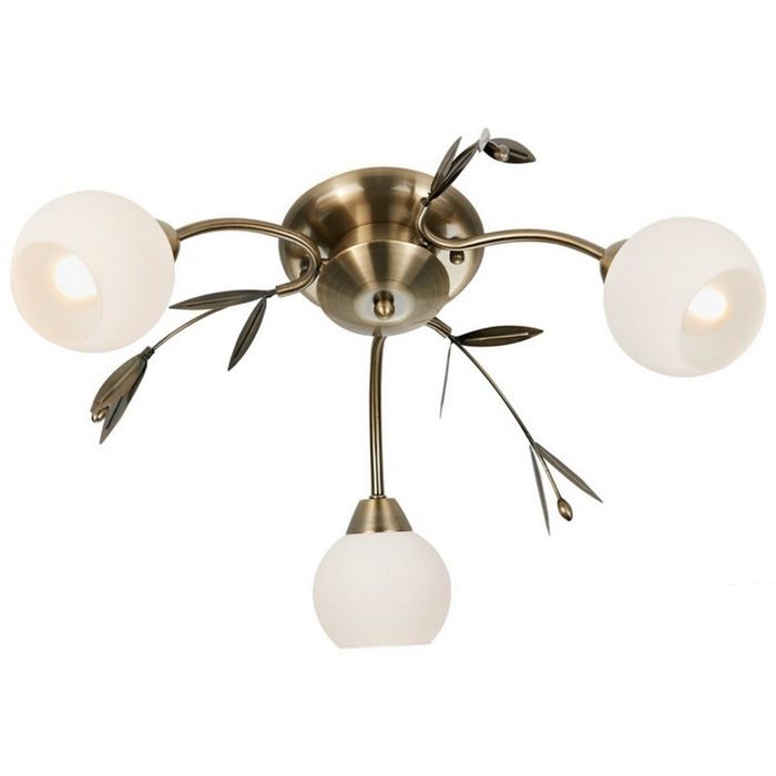 Люстра "Медиа" 3 ламп 40Вт Е14 бронза