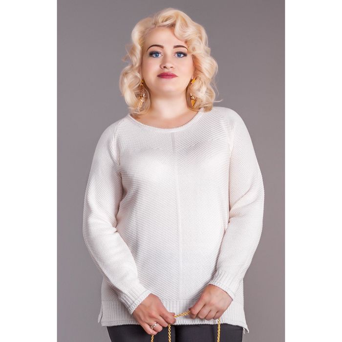 Блуза женская 17-c289, размер 60, цвет белый