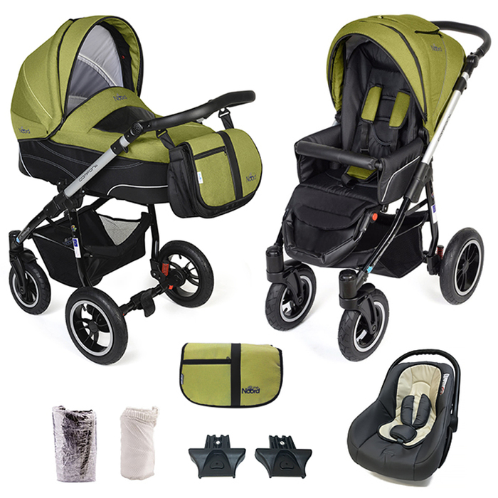 Коляска Noordline Beatrice ALU 3 в 1 Green