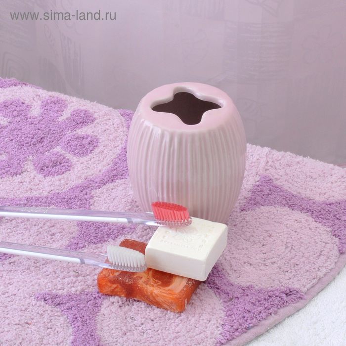 

Стакан для зубных щёток Cefira, с разделителем